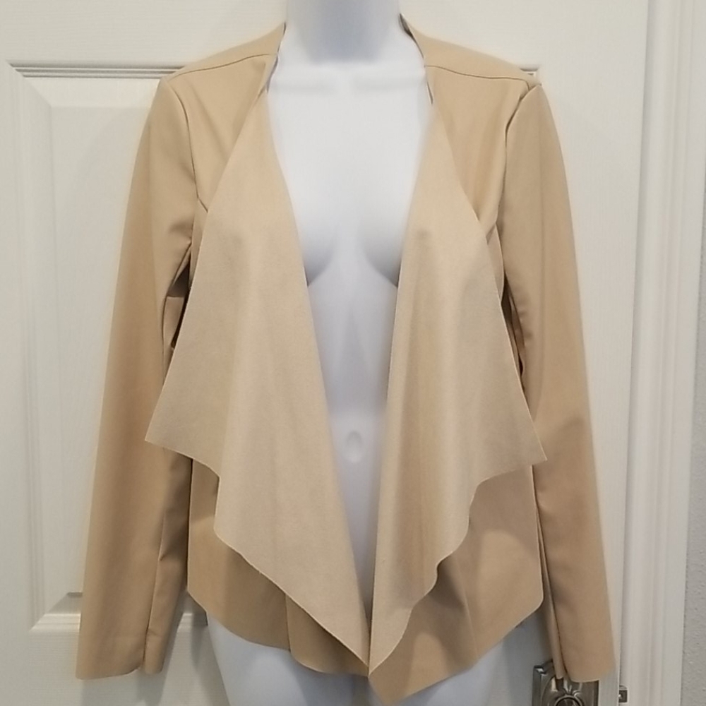 Drape Front Jacket - Picture 3 of 4